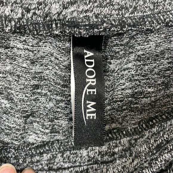 Adore Me sweatpants womens size S drawstring waist marble 2 pocket jogger pants - Picture 9 of 9